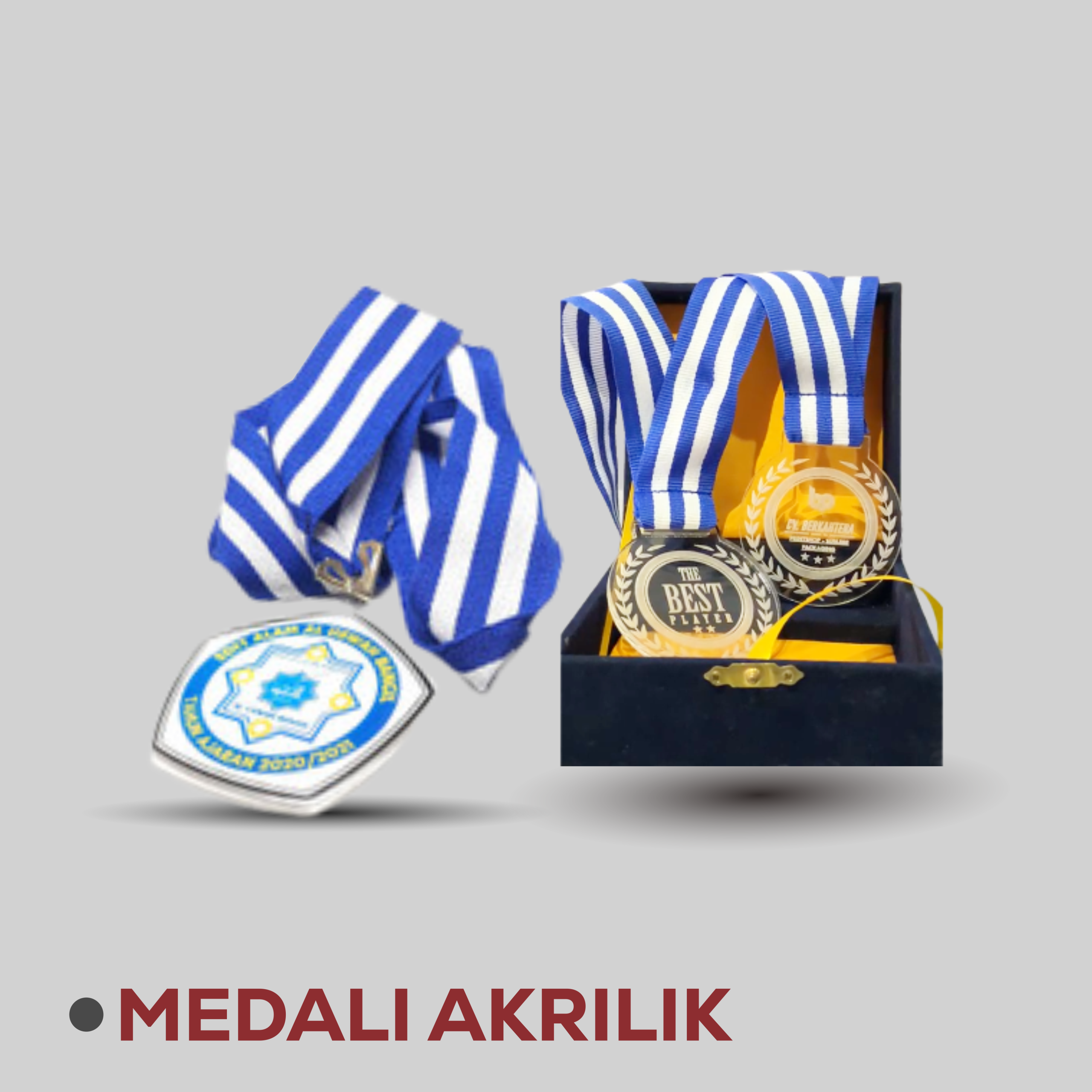 MEDALI AKRILIK